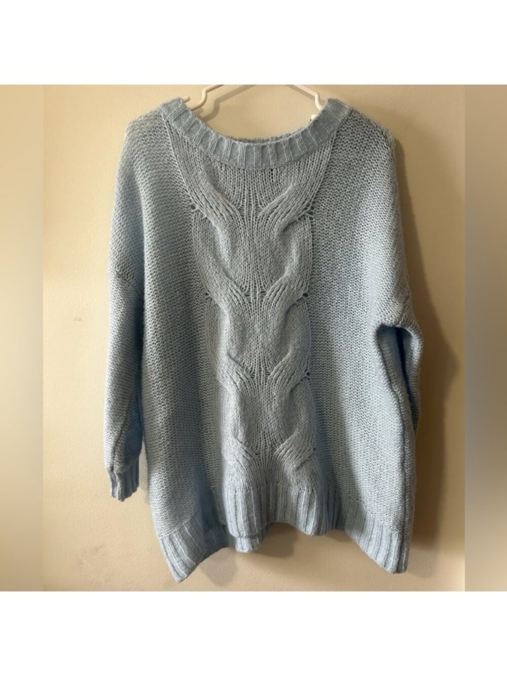Aerie Blue Knit Sweater